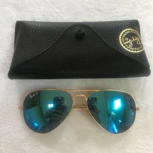 Blue Mirror Ray Bans
